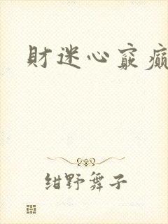 财迷心窍癫婆封面