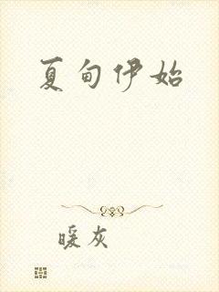 夏甸伊始封面