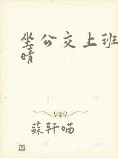 坐公交上班的苏晴