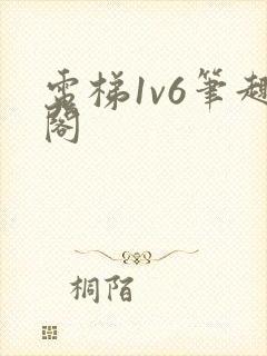 电梯1v6笔趣阁封面