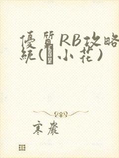 优质RB攻略系统(寀小花)封面