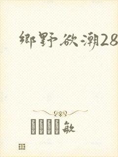 乡野欲潮28章