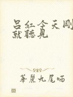 吕红今天刚进门就听见