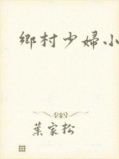 乡村少妇小说