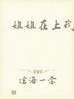 姐姐在上我在下