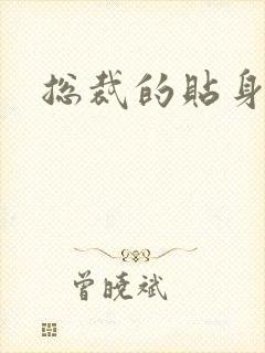 总裁的贴身女佣