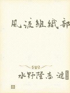 风流组织部长