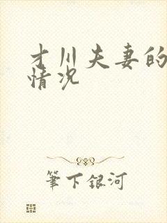 才川夫妻的恋爱情况