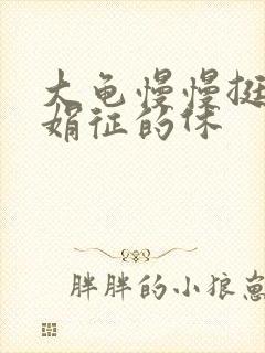 大龟慢慢挺进张娟征的休