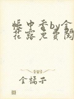 帐中香by金银花露免费阅读全文在线阅封面