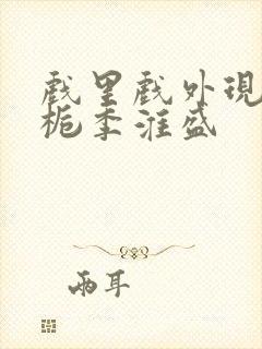 戏里戏外现场林栀季淮盛封面