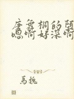 唐舞桐的堕落H嗯啊好深啊