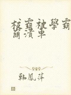 校霸被学霸玩到崩溃车