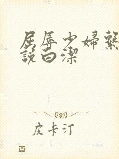 屈辱少妇系列小说白洁