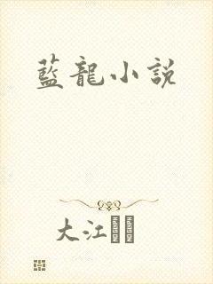 蓝龙小说封面