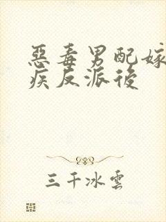 恶毒男配嫁给残疾反派后