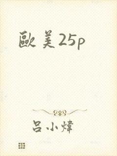 欧美25p