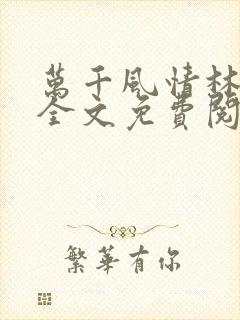 万千风情林小涛全文免费阅读封面