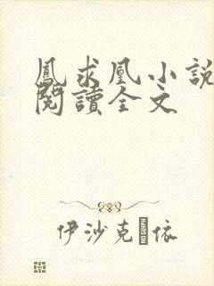 凤求凰小说免费阅读全文