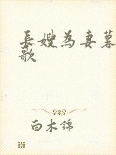 长嫂为妻暮色酒歌