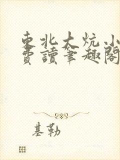 东北大炕小说免费读笔趣阁