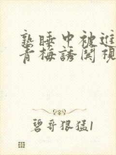 熟睡中被进了H青梅诱哄视频封面