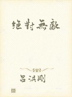 绝对无敌封面
