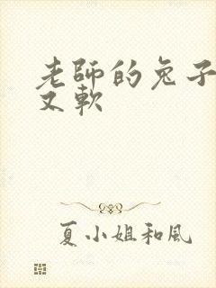 老师的兔子又大又软