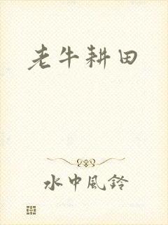 老牛耕田