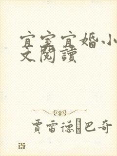 宜室宜婚小说全文阅读