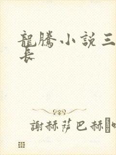 龙腾小说三宝局长