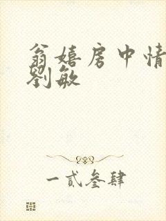 翁嬉房中情意浓刘敏封面