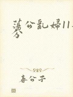 荡公乱妇11部分