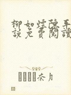 柳如烟陈平安小说免费阅读全文