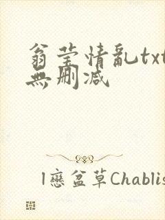 翁莹情乱txt无删减封面