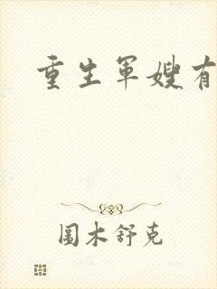 重生军嫂有空间