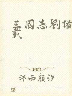 三国志刘备传下载封面