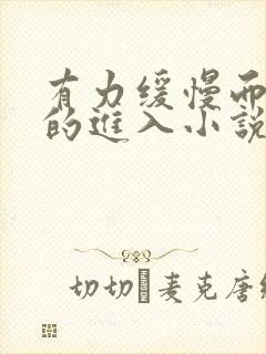 有力缓慢而坚定的进入小说