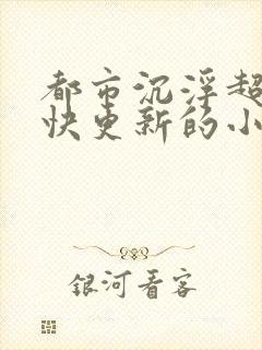 都市沉浮超前超快更新的小说封面