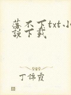 落不下txt小说下载