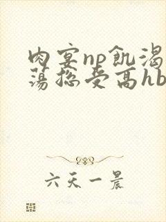 肉宴np饥渴放荡总受高hbl