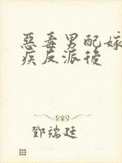 恶毒男配嫁给残疾反派后