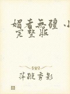 媚者无疆 小说 完整版