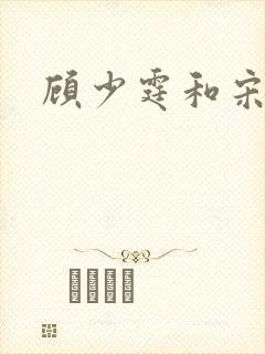 顾少霆和宋斯曼