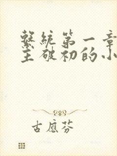 系统第一章给宿主破初的小说