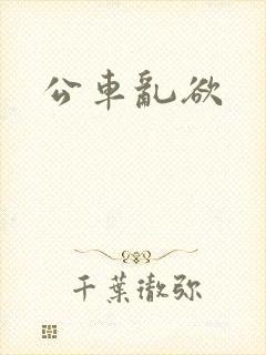 公车乱欲