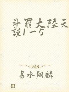 斗罗大陆天狂传说1一5