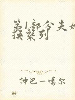 第1部分夫妇交换系列封面