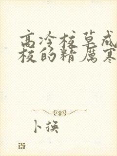 高冷校草成为全校的精厉寒小说封面
