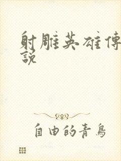 射雕英雄传 小说